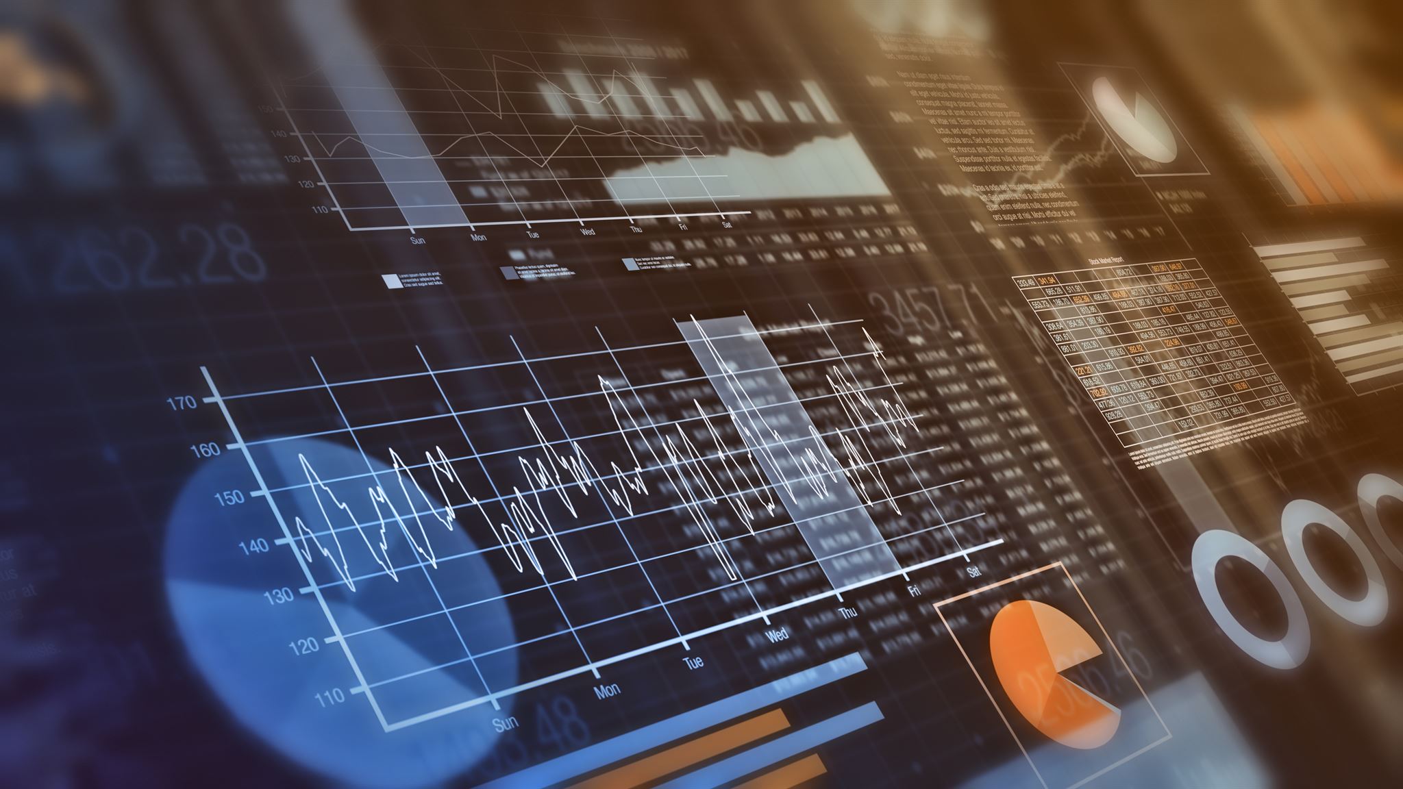 AI analyzing data